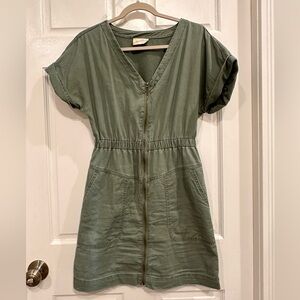 Universal Thread Zip-front Romper Midi dress